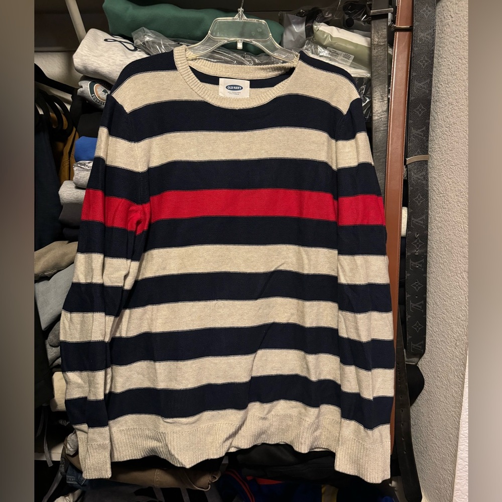 Old navy large worn multi colored